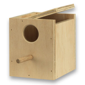 NIDO MADERA AGAPORNIS VERTICAL 17x15x20 CMS