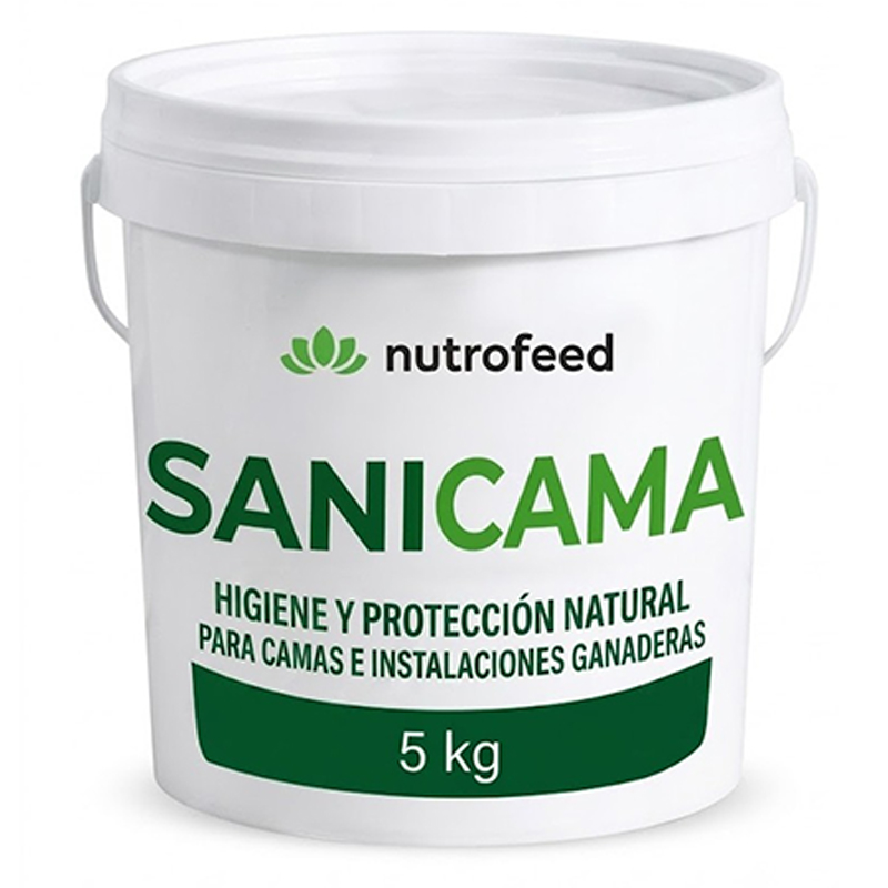 SANICAMA POLVO HIGIÉNICO TIERRA DIATOMEAS CUBO 5KG Sanicama Polvo Higiénico Tierra Diatomeas Cubo 5Kg