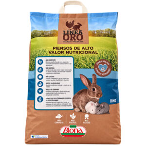 Biona Línea Oro Nutricun Oro GRA 10 kg – Pienso para Conejos