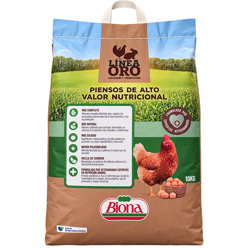 Biona Línea Oro Avipuesta 10 kg – Pienso para Gallinas Ponedoras Biona Línea Oro Avipuesta 10 Kg – Pienso Para Gallinas Ponedoras