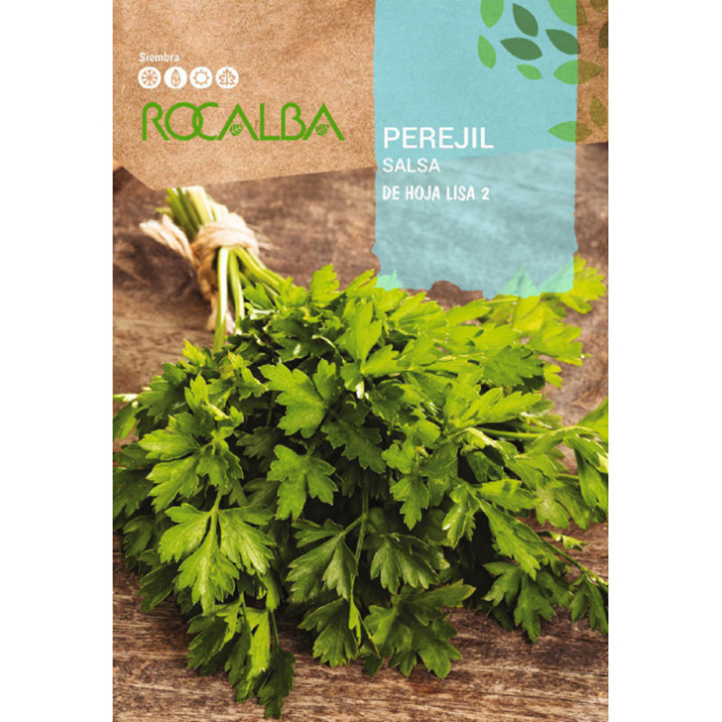 Rocalba Perejil de Hoja Lisa 2 – Semillas 10 g Rocalba Perejil De Hoja Lisa 2 – Semillas 10 G